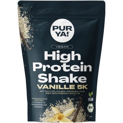 Shake proteic cu vanilie bio vegan 300g Purya