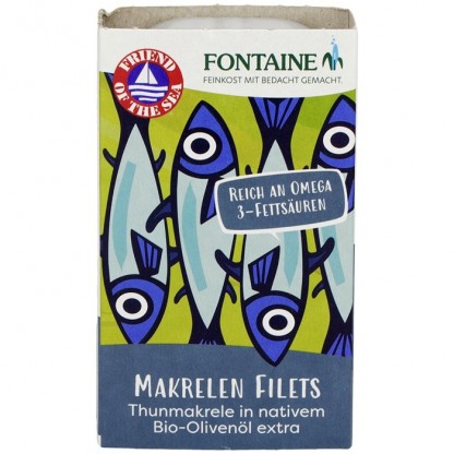 File macrou fara piele si oase in ulei masline 120g Fontaine