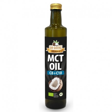 Ulei de cocos mct c8 si c10 bio 500ml Dr Goerg
