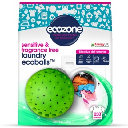 Ecoballs Bila pentru spalarea rufelor, fara miros, 250 spalari Ecozone