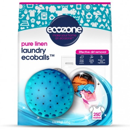 Ecoballs Bile pt spalarea rufelor cu parfum de in 250 spalari Ecozone