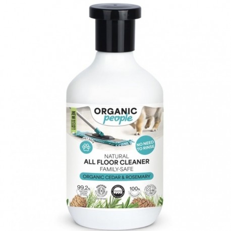 Detergent pardoseli cu cedru si rozmarin 500ml Organic People