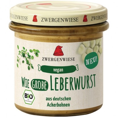 Crema tartinabila vegana Leberwurst bio 135g Zwergenwiese