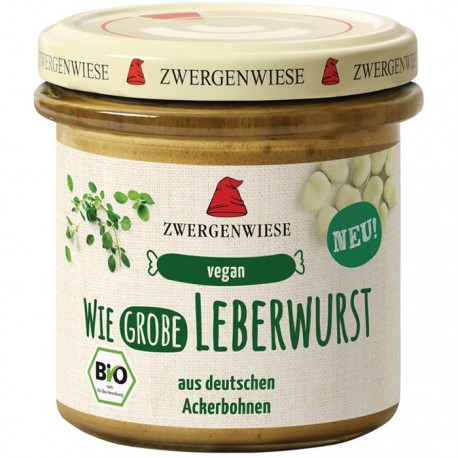 Crema tartinabila vegana Leberwurst bio 135g Zwergenwiese