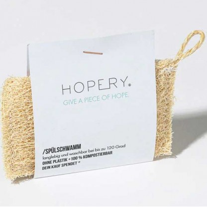Burete din lufa pentru vase Hopery Vegan