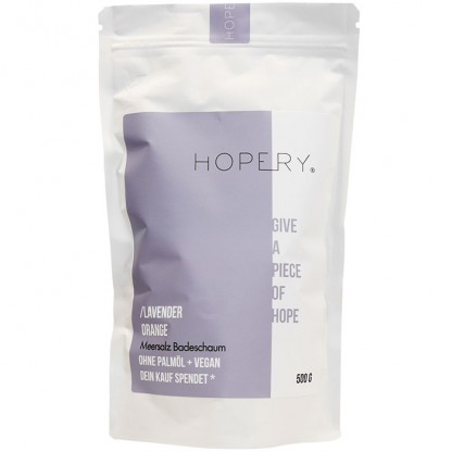 Sare de mare spumanta Lavender Orange 500g Hopery Vegan