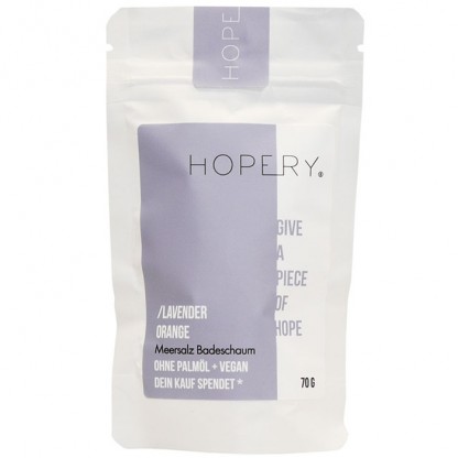 Sare de mare spumanta Lavender Orange 70g Hopery Vegan