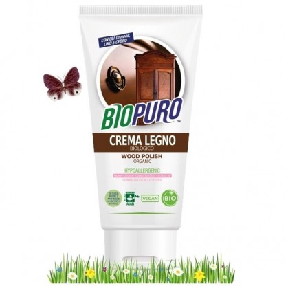 Crema pentru curatarea si intretinerea lemnului 200ml BioPuro