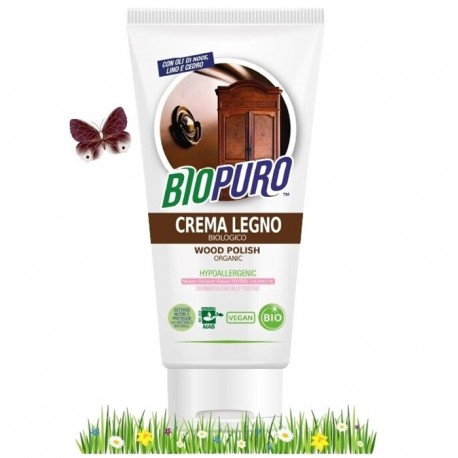 Crema pentru curatarea si intretinerea lemnului 200ml BioPuro