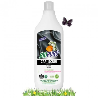 Detergent pentru rufe negre hipoalergen ecologic 1 litru BioPuro