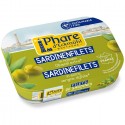 File de sardine in ulei bio de masline extravirgin 100g Phare