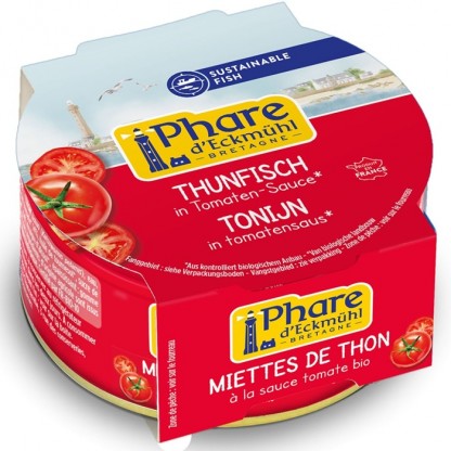 Ton in sos bio de rosii 160g Phare