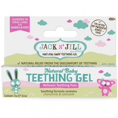 Gel calmant natural pt eruptii dentare bebelusi 15g Jack n Jill