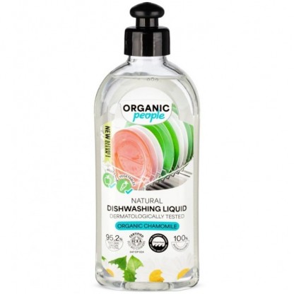 Detergent vase ecologic cu musetel 350ml Organic People