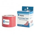 Bandaj kinesio elastic adeziv cu turmalina, rosu 5m Irisana