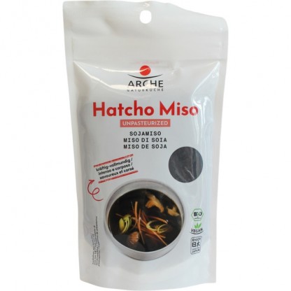 Miso Hatcho bio, bucatarie macrobiotica 300g Arche
