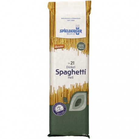 Spaghetti din grau alb spelta 500g Spielberger