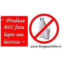 Produse BIO FARA lapte (lactoza, cazeina)